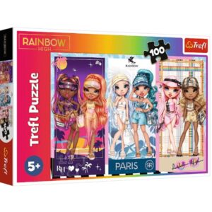 Πάζλ 100τεμ Rainbow High Trefl 16444