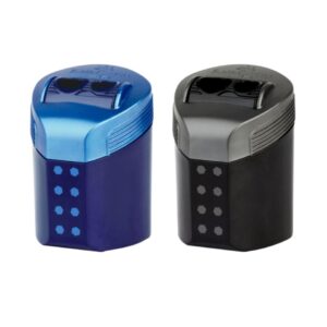 Ξύστρα Faber Castell Roll on Μαύρο Μπλε 183910