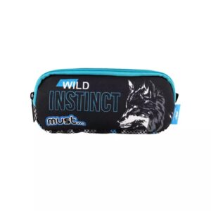 Κασετίνα Βαρελάκι Διπλό Animal Planet Africa Wild Instinct Λύκος Must Diakakis 000570869