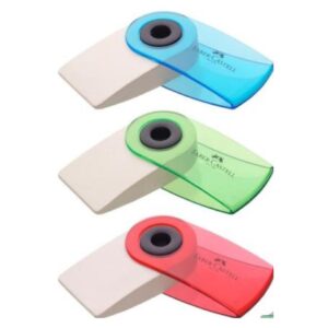 Γόμα Faber Castell Sleeve Mini Ημιδιάφανη 182412