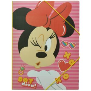 Ντοσιέ Λάστιχο PP Α4 Minnie Gim 340-37515