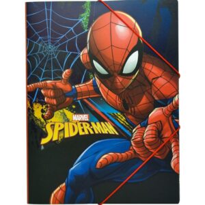 Ντοσιέ Λάστιχο PP Α4 Spiderman Gim 337-04515