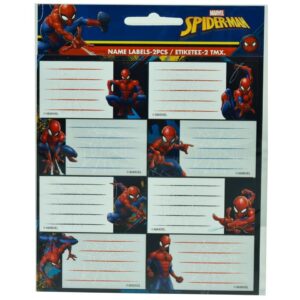 Ετικέτες 2φύλλα 16ετικέτες Spiderman Gim 777-50046