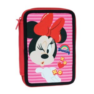 Κασετίνα Διπλή Γεμάτη Minnie Gim 340-37100