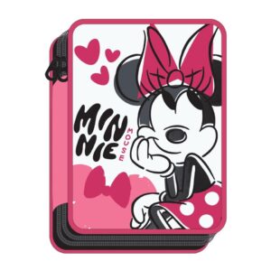 Κασετίνα Διπλή Γεμάτη Minnie Gim 340-36100