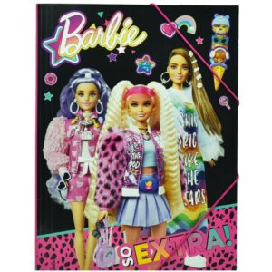 Ντοσιέ Λάστιχο PP Α4 Barbie Gim 349-76510