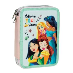 Κασετίνα Διπλή Γεμάτη Princess Gim 331-50100