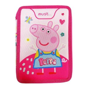 Κασετίνα Διπλή Γεμάτη Peppa Must Diakakis 000482742