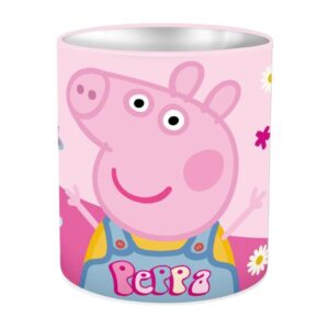 Μολυβοθήκη Peppa Μεταλλική Ø10x11cm Diakakis 000482762