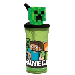 Ποτήρι 3D 360ml Stor Minecraft Gim 530-40466