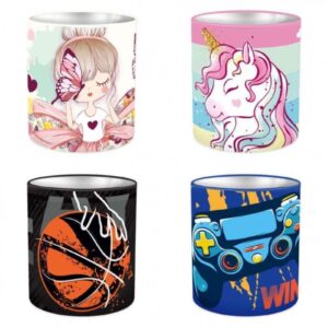 Μολυβοθήκη Must Μεταλλική Ø10x11cm Diakakis 000585038