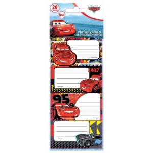 Ετικέτες 5φύλλα 20ετικέτες Cars 000563896