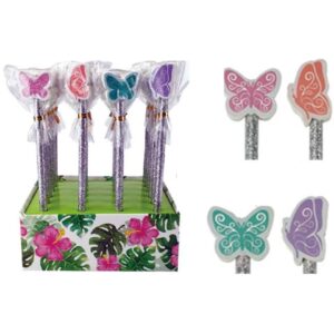 Μολύβι Με Γόμα Πεταλούδα 1τεμ Pea-1068