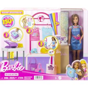 Barbie Εργαστήριο Μόδας HKT78