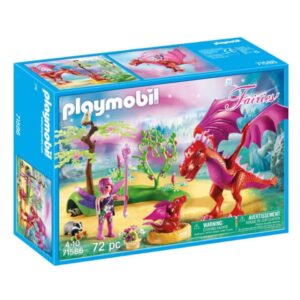 Playmobil Fairies Δρακομαμά με το μικρό της 71586
