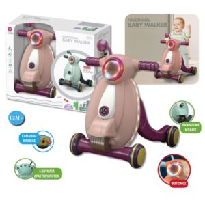 Περπατούρα Vespa Ροζ Play It 6139