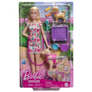 Barbie Κουταβάκια Με Αναπηρικό Αμαξίδιο Mattel HTK37