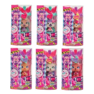 VIP Pets Σειρά 3 Bow Power Συλλεκτική Κούκλα με Απίστευτα Μακριά Μαλλιά As Company 1013-71496