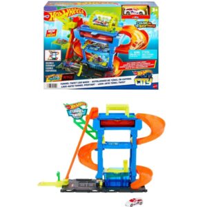 Hotwheels Tunnel Twist Car Wash Mattel HTN80