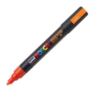 Μαρκαδόρος Posca PC-5M Uniball F.Orange