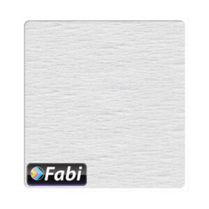 Χαρτί Γκοφρέ 50cmΧ200cm Λευκό Fabi 8020