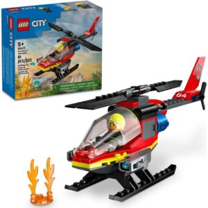 Lego City Πυροσβεστικό ελικόπτερο διάσωσης 60411