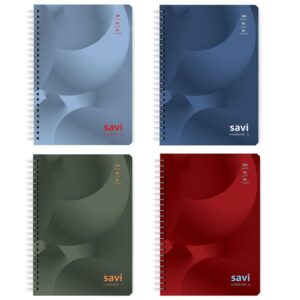 Τετράδιο Σπιράλ 17Χ25 Savi 4θ Basic