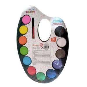 Νερομπογιές The Littlies 12 Χρωμάτων Παλέτα 000647017