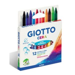 Κηρομπογιές Giotto Cera 12 χρώματα