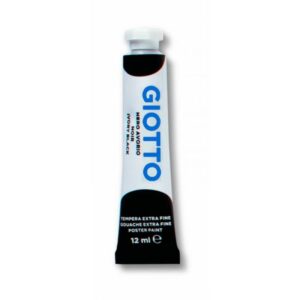 Τέμπερα Giotto 12ml Μαύρο