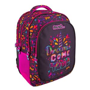 Τσάντα Οβάλ Δημοτικού Multi Dreams Come True Must 000585826