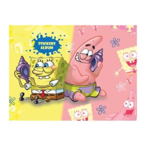 Άλμπουμ για αυτοκόλλητα 16σελ SpongBob