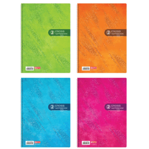 Τετράδιο Σπιράλ A4 Cross 2θ 324612