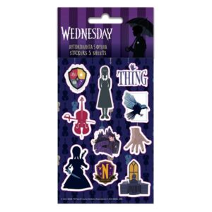 Αυτοκόλλητα Wednesday 5 Φύλλα Diakakis 000503685