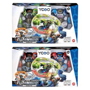 Robo Kombat 360 Tornado Σετ 2 Τηλεκατευθυνόμενα Ρομπότ Μαχητές As Company 7530-86883