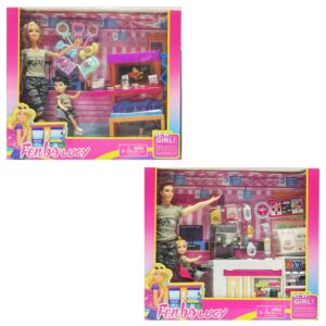 Κούκλα Sweet shop ζευγάρι με παιδάκια Martin Toys FB089
