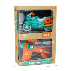 Φτιάξε το μόνος σου σου 2 τεμάχια Μηχανή και Αεροπλάνο Martin Toys YC426-9A