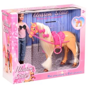 Κούκλα με Άλογο Martin Toys 310A