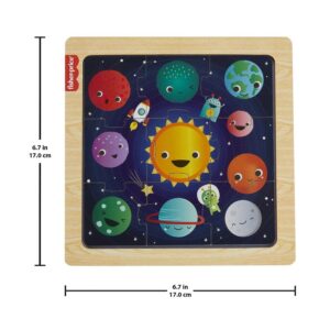 Fisher Price Ξύλινο Παζλ Cosmos Mattel HXV16