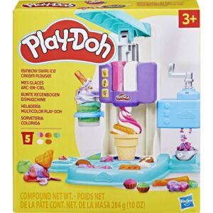 Play-Doh Πλαστελίνη Rainbow Swirl Ice Playset Hasbro G0028