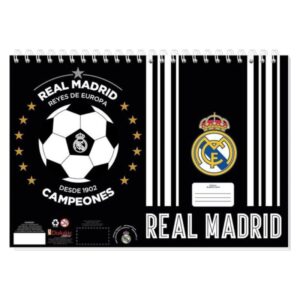 Μπλόκ Ζωγραφικής Α4 40φ Real Madrid Αυτοκόλλητα+Στένσιλ Diakakis 000170822