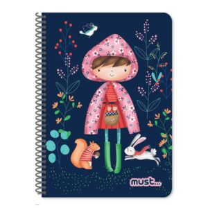 Τετράδιο Σπιράλ 17Χ25 Must 2θ Diakakis 000585896