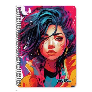 Τετράδιο Σπιράλ 17Χ25 Must 2θ Diakakis 000585946