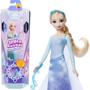 Disney Frozen Spin & Reveal Elsa Mattel JBG59
