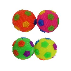 Μπαλάκι με φως & ήχο 5.4cm σε 4 χρώματα