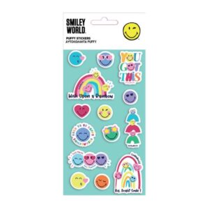 Αυτοκόλλητα Puffy 1 Φύλλο Smiley Diakakis 000504998