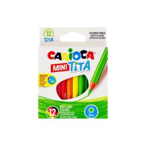 Ξυλομπογιές Carioca Tita Mini 12 χρώματα