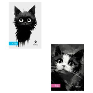 Τετράδιο Καρφίτσα 17Χ25 40Φ Kittie Salko 7146