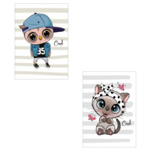 Τετράδιο Καρφίτσα 17Χ25 40Φ Cool Salko 7147