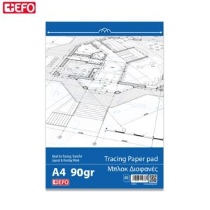 Μπλοκ Διαφανές Smart 90γρ Α4 40Φ +Efo 770924